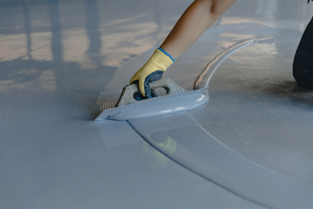 water resistant epoxy floor
